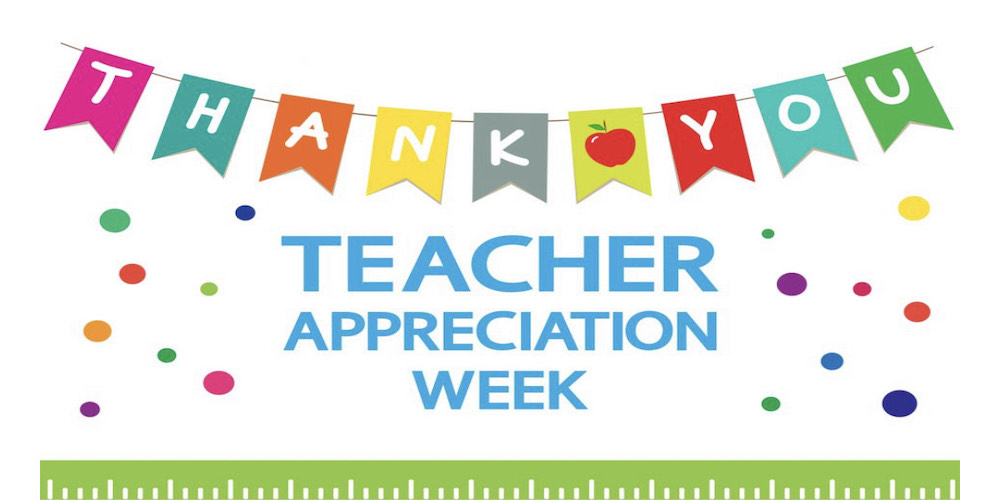 poster celebrating teacher appreciation week